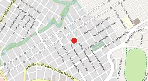 Mapa de Uvaranas