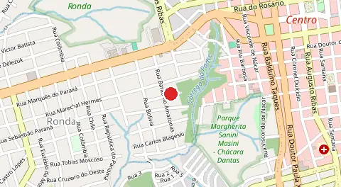 Mapa de Ronda