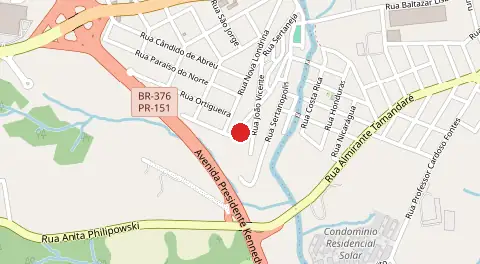 Mapa de Parque Auto Estrada
