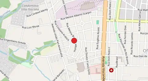 Mapa de Via Ferroviario