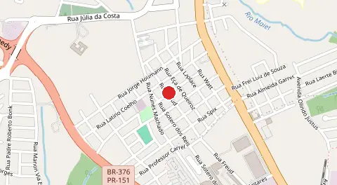 Mapa de Colônia Santa Luiza