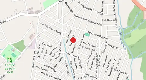 Mapa de Colônia Dona Luiza
