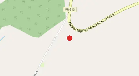 Mapa de Estrada para Buraco do Padre