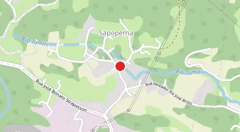 Mapa de Sapopema
