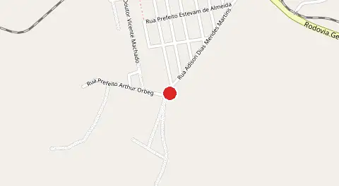 Mapa de Povoado de Guaraji