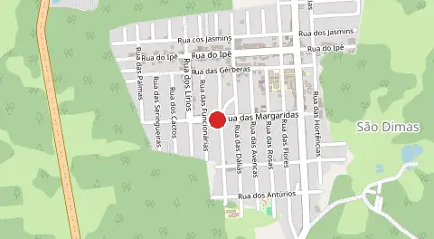 Mapa de São Dimas