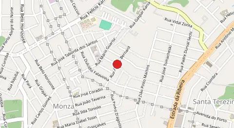 Mapa de Jardim Ana Terra