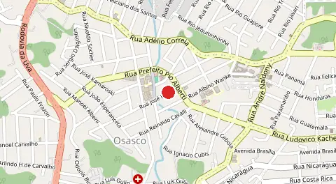 Mapa de Jardim Osasco