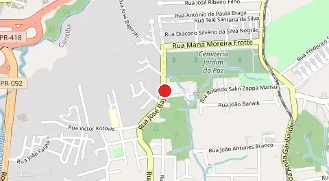Mapa de Cachoeira