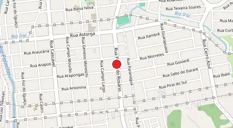 Mapa de Jardim Guaraituba Vila Italia