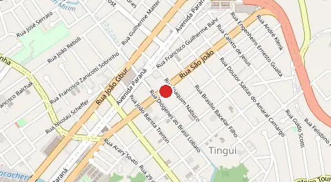 Mapa de Tingui