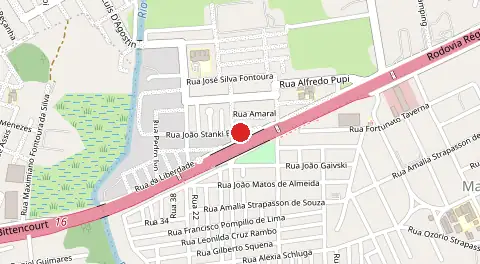 Mapa de Palmital