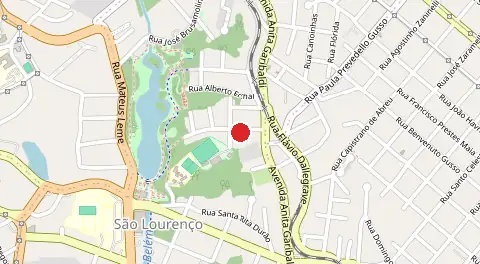 Mapa de São Lourenco