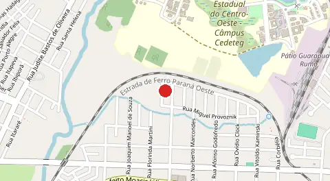 Mapa de Cascavel