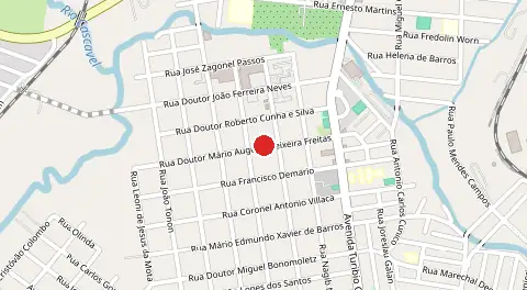 Mapa de Vila Bela