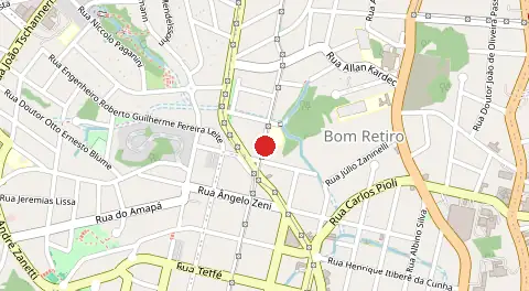 Mapa de Bom Retiro
