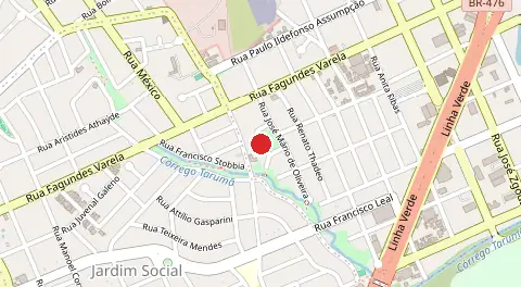 Mapa de Bacacheri