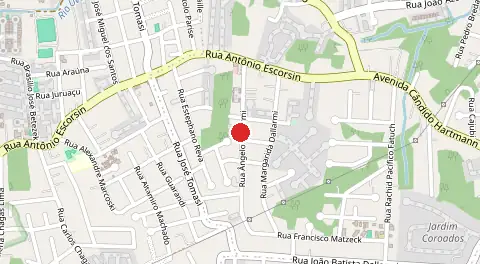 Mapa de Santa Felicidade