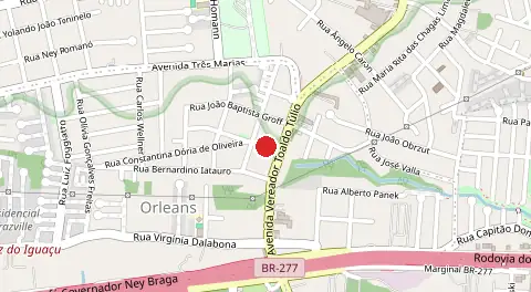 Mapa de Orleans