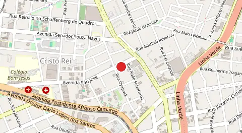 Mapa de Cristo Rei