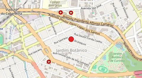 Mapa de Jardim Botanico