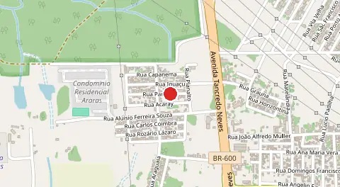 Mapa de Jardim Itaipu