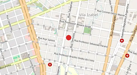 Mapa de Vila Izabel