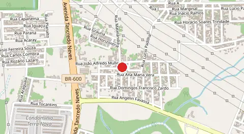 Mapa de Jardim Evangelico