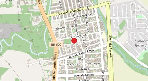 Mapa de Condomínio Porto Seguro