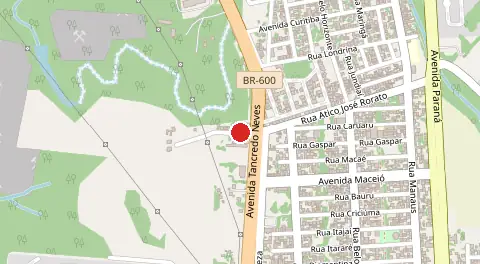 Mapa de São José Operario