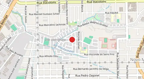 Mapa de Rua Celina Posselt Mansur