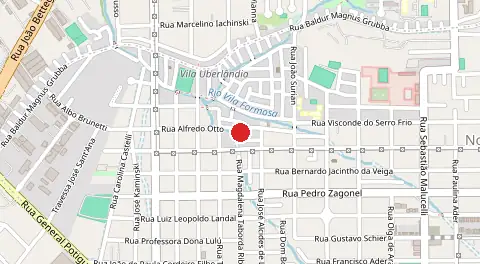 Mapa de Travessa Dourado