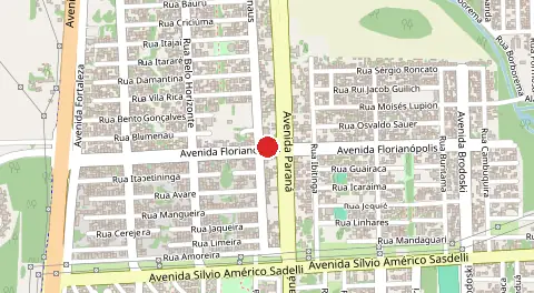 Mapa de Jardim Laranjeiras