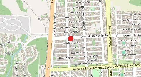 Mapa de Parque Residencial Karla