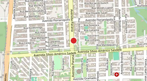 Mapa de Jardim Santa Rosa