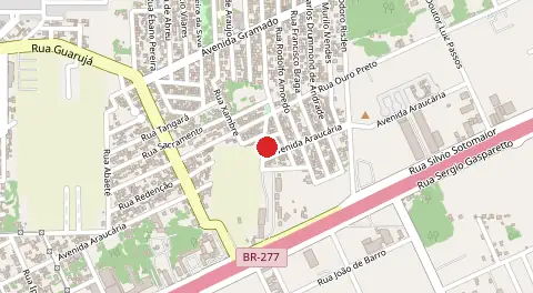 Mapa de Conjunto Habitacional Plazza