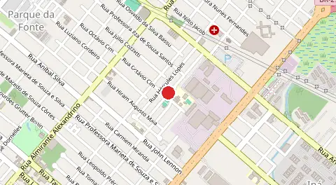 Mapa de Parque da Fonte