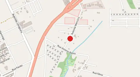 Mapa de Jardim Tres Fronteiras