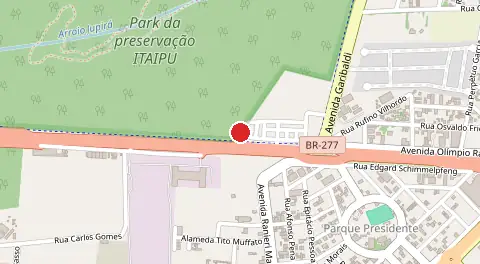 Mapa de Br 277