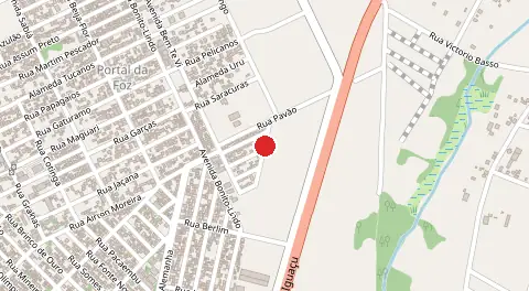 Mapa de Jardim Caioba