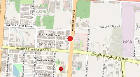 Mapa de Jardim Central