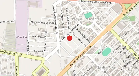 Mapa de Jardim Itamaraty