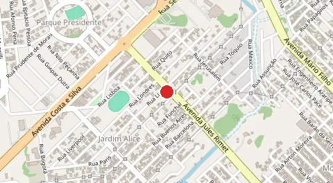 Mapa de Beverly Falls Park