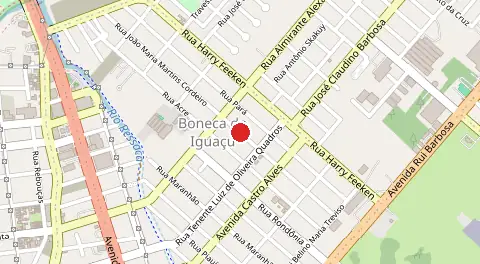 Mapa de Boneca do Iguacu