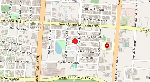 Mapa de Jardim das Bandeiras