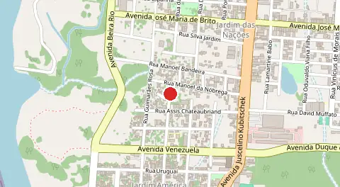 Mapa de Jardim Cristina