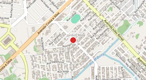 Mapa de Jardim Alice 1