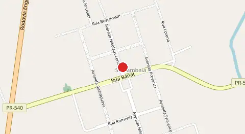 Mapa de Colônia Samambaia