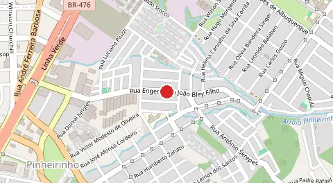 Mapa de Pinheirinho