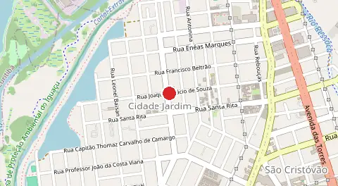 Mapa de Cidade Jardim